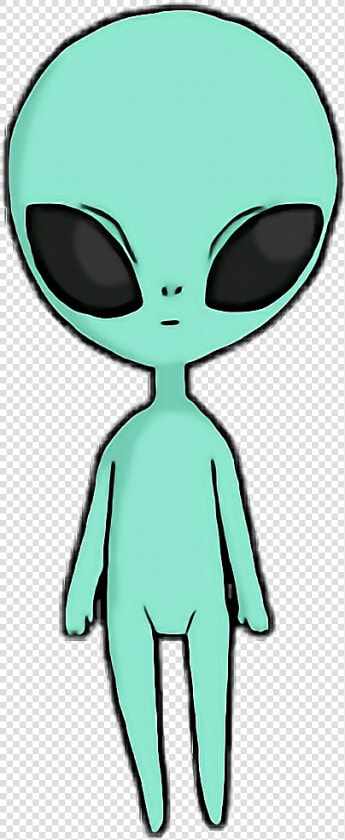  alien  extraterrestre  verde  ovni  kawaii  cute   Transparent Background Alien Transparent  HD Png DownloadTransparent PNG