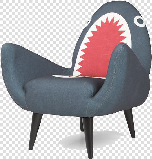 Modern Chair Transparent Free Png   Made Shark Chair  Png DownloadTransparent PNG