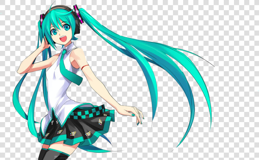 Hatsune Miku Google Da   Hatsune Miku Transparent Background  HD Png DownloadTransparent PNG