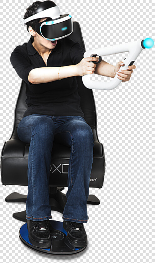 The Foot Motion Controller For Playstation Vr   Sitting  HD Png DownloadTransparent PNG