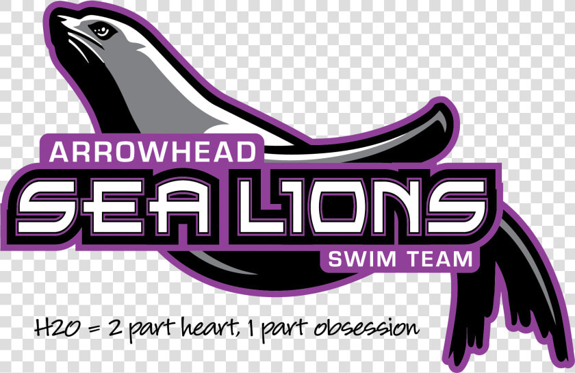 Coc Rec Swim Team Logo Sea Lions Tag  HD Png DownloadTransparent PNG