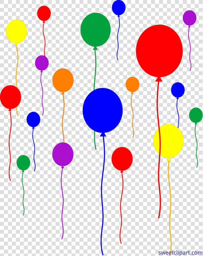 Vector Free Download Birthday Party Balloons Clipart   Birthday Clipart No Background  HD Png DownloadTransparent PNG