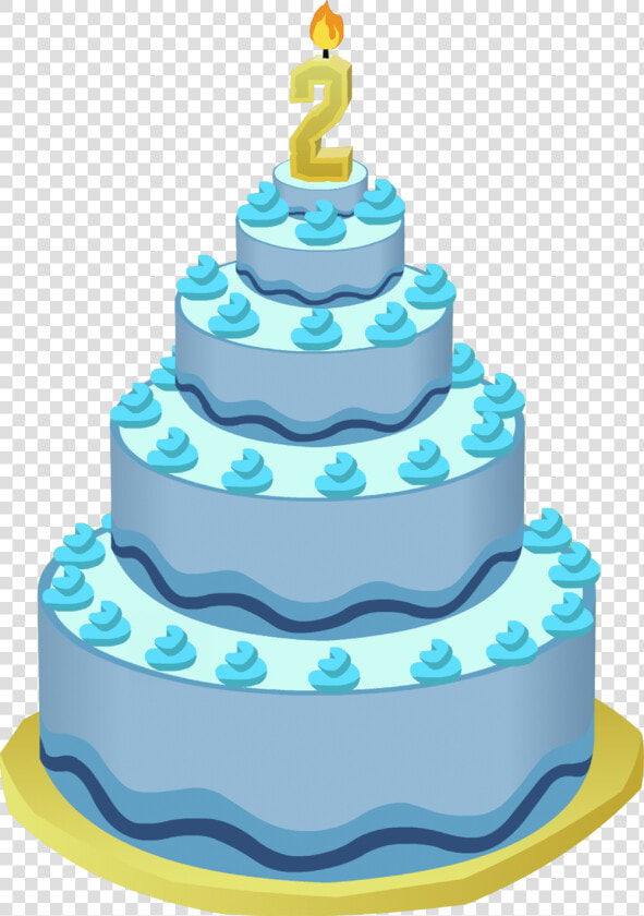 2nd   Animal Jam Bday Cakes  HD Png DownloadTransparent PNG
