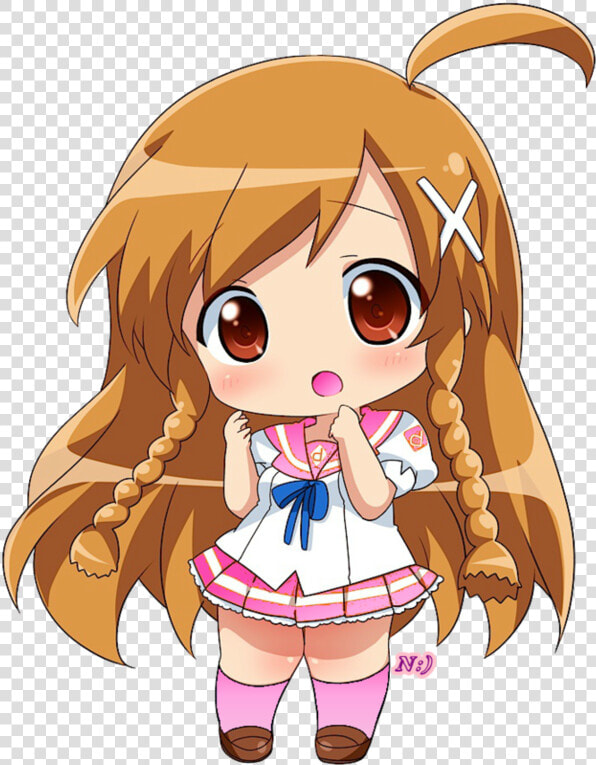 Anime Chibi 2   Chibi Anime Girl Png  Transparent PngTransparent PNG