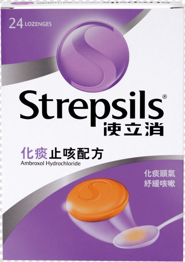 Strepsils Chesty Cough Lozenge 24s   Strepsils Chesty Cough Lozenge  HD Png DownloadTransparent PNG