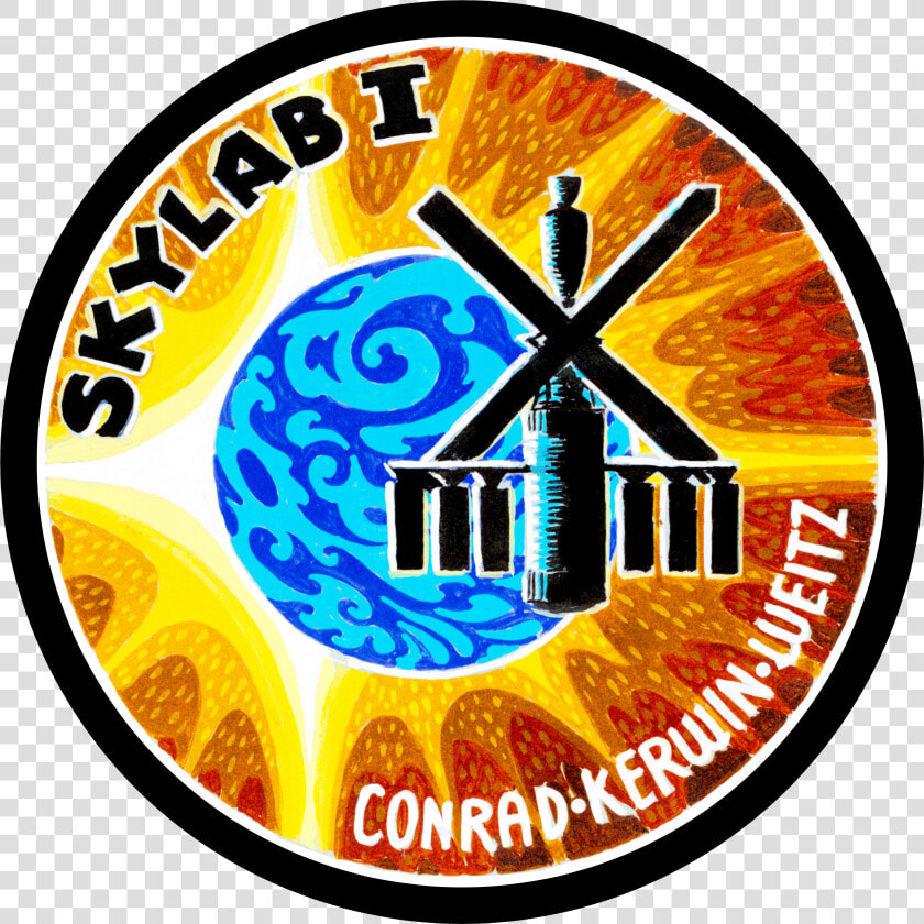 Skylab 1 Mission Patch  HD Png DownloadTransparent PNG