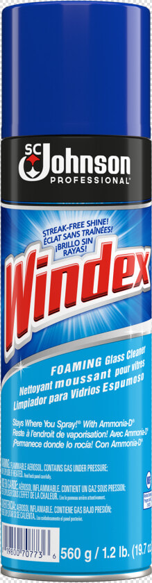 Scjp Windex Products   Windex Foaming Glass Cleaner  HD Png DownloadTransparent PNG