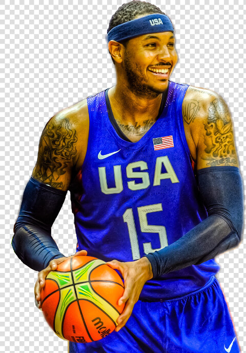 Melo Freetoedit   Usa Basketball Players  HD Png DownloadTransparent PNG