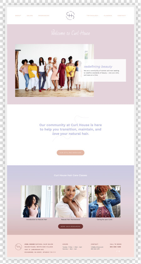 Home Page2 Curlhouse   Website  HD Png DownloadTransparent PNG