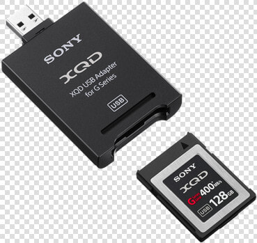 Sony Xqd 128gb Memory Card  65 Day    195 Week    650   Sony Xqd Usb Adapter  HD Png DownloadTransparent PNG