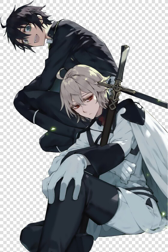 Mikaela And Yuichiro Hyakuya Renders    Manga   Owari No Seraph Manga Cover  HD Png DownloadTransparent PNG