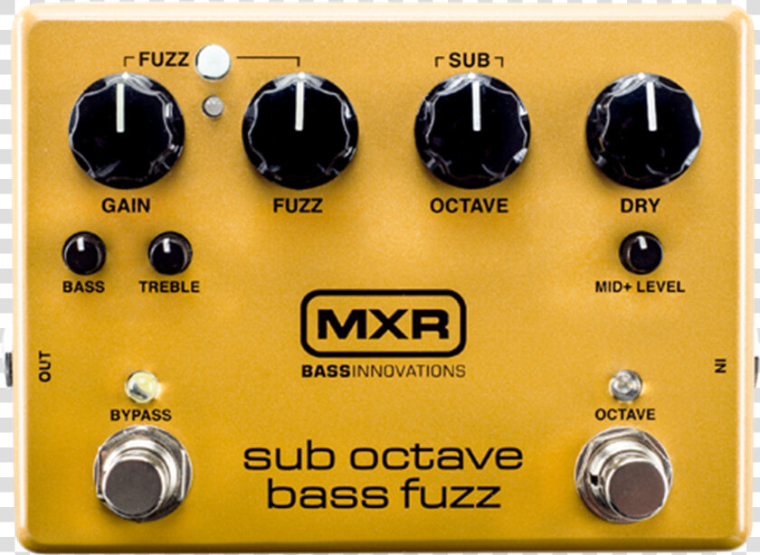 Mxr M287 Sub Octave Bass Fuzz  HD Png DownloadTransparent PNG