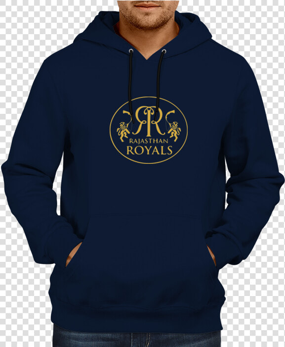 Ipl 07 N  Rajasthan Royals Hoodie Navy Blue   Iron Man Hoodie Black  HD Png DownloadTransparent PNG