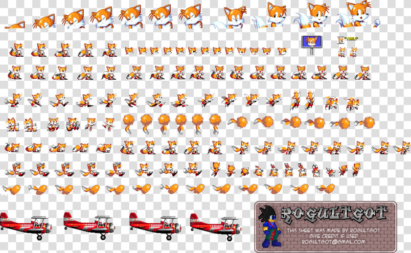 Sonic Exe Tails Sprites  HD Png DownloadTransparent PNG