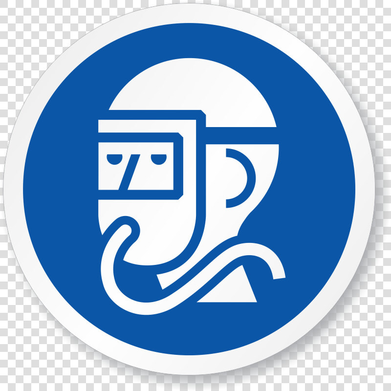 Full Face Respirator Sign  HD Png DownloadTransparent PNG