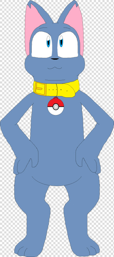 Riolu Blue Cat Me As A Riolu Clipart   Png Download  Transparent PngTransparent PNG