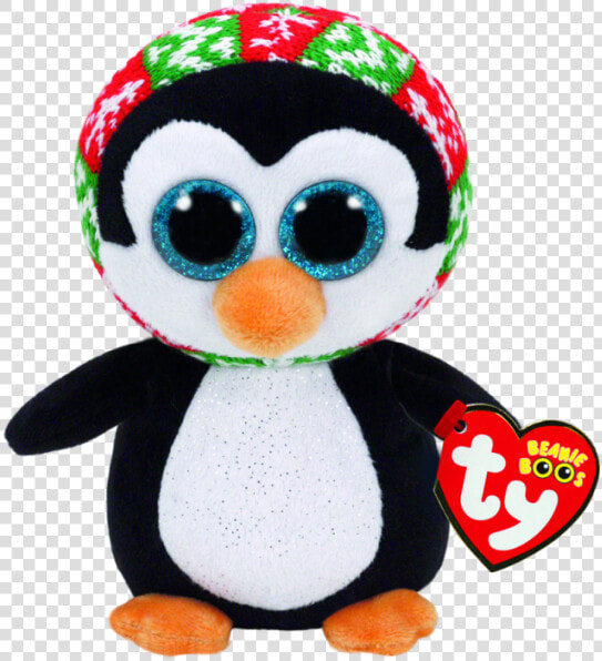 Penelope Xmas Penguin   Beanie Boo Heather  HD Png DownloadTransparent PNG