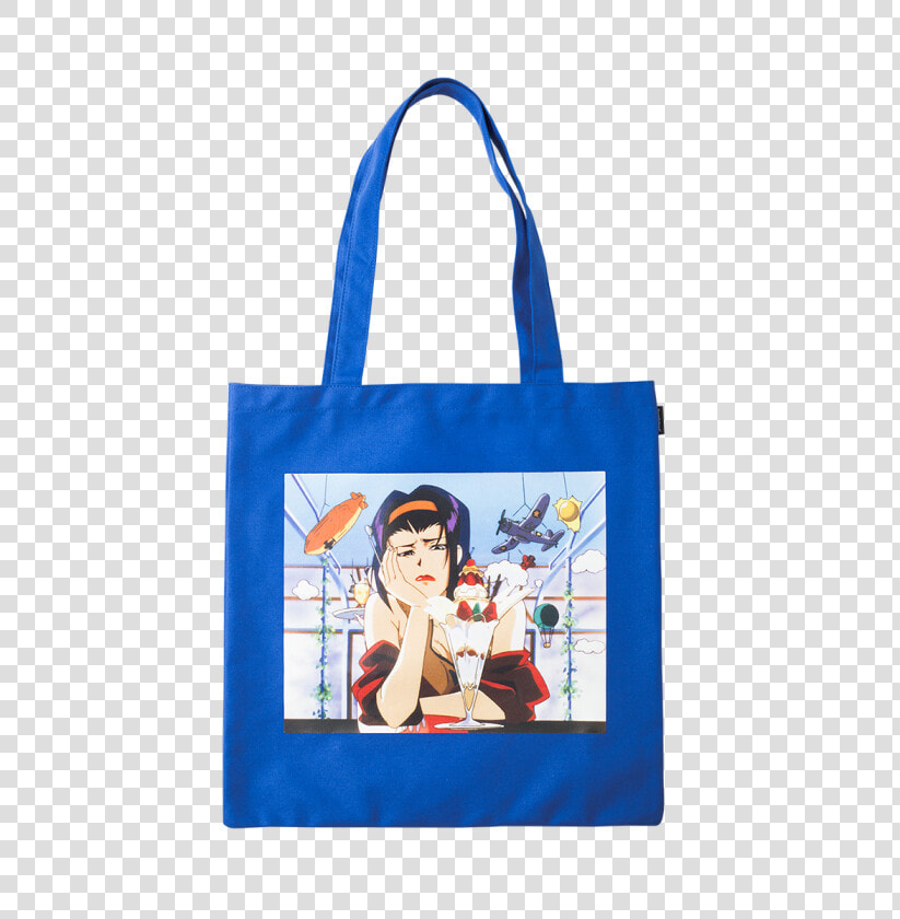 Cowboy Bebop Ice cream Faye Tote   Png Download   Tote Bag  Transparent PngTransparent PNG