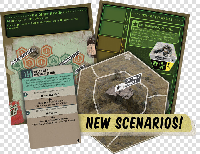 Fallout New California Board Game Scenarios  HD Png DownloadTransparent PNG