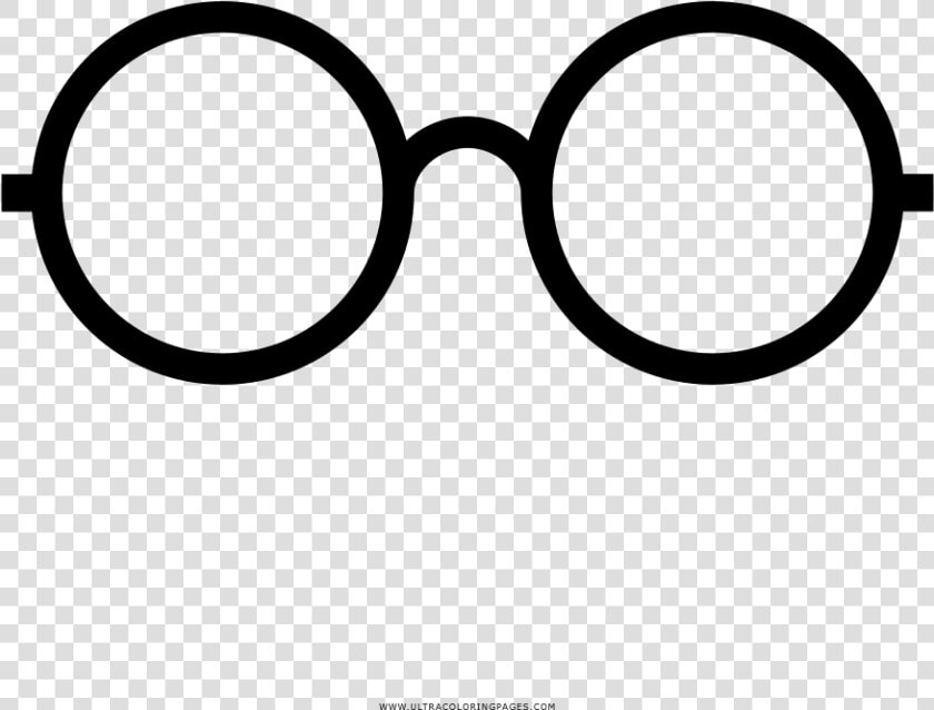 Glasses Coloring Page   Harry Potter Glasses Coloring Page  HD Png DownloadTransparent PNG