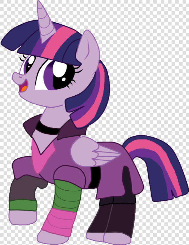 Dulcechica19  Clothed Ponies  Descendants Wicked World    Descendants Mal My Little Pony  HD Png DownloadTransparent PNG