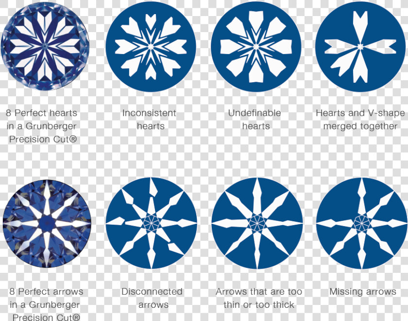Hearts  amp  Arrows   Hearts And Arrows  HD Png DownloadTransparent PNG