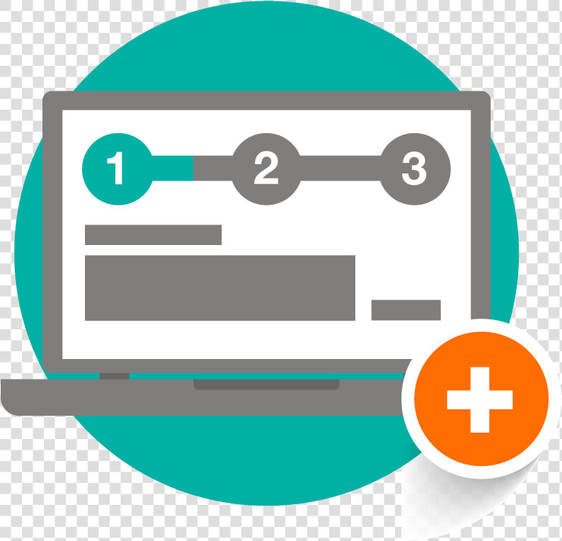 Multi Step Form Plus Wizard Jquery Validation Icon   Step By Step Icon  HD Png DownloadTransparent PNG