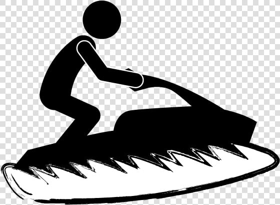 Sports Clipart Hobby   Stick Figure Jet Skiing  HD Png DownloadTransparent PNG