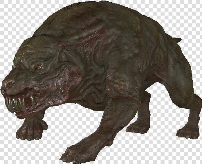 Encmutanthound01   Fallout 76 Glowing Mutant Hound  HD Png DownloadTransparent PNG