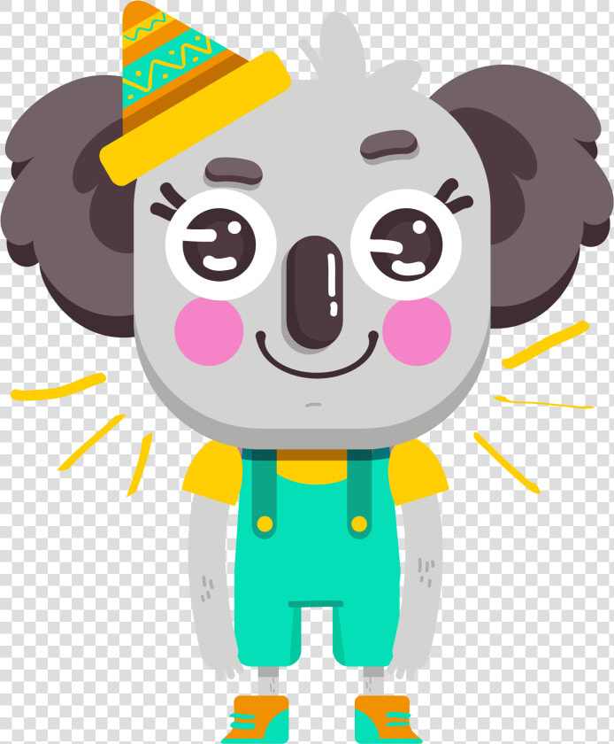 Cute Koala Vibes Messages Sticker 1   Cartoon  HD Png DownloadTransparent PNG
