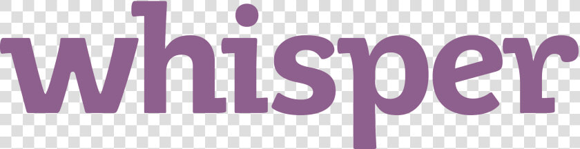 Transparent Whisp Png   Whisper App Logo Png  Png DownloadTransparent PNG