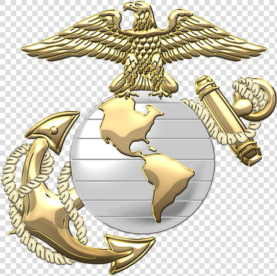 Mini Eagle Globe And Anchor  HD Png DownloadTransparent PNG
