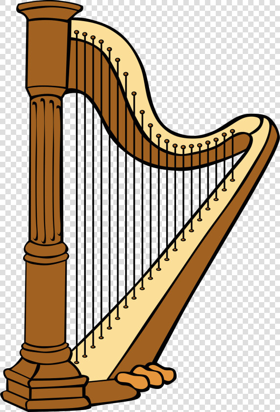 Instruments Clipart Harp   Harp Clipart  HD Png DownloadTransparent PNG