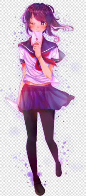 Yandere chan Psst It’s Transparent  or At Least It   Imagenes Tumblr De Yanderes  HD Png DownloadTransparent PNG