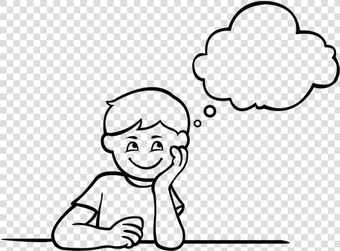 19 Thinking Picture Library Download Black And White   Thinking Clipart Black And White  HD Png DownloadTransparent PNG