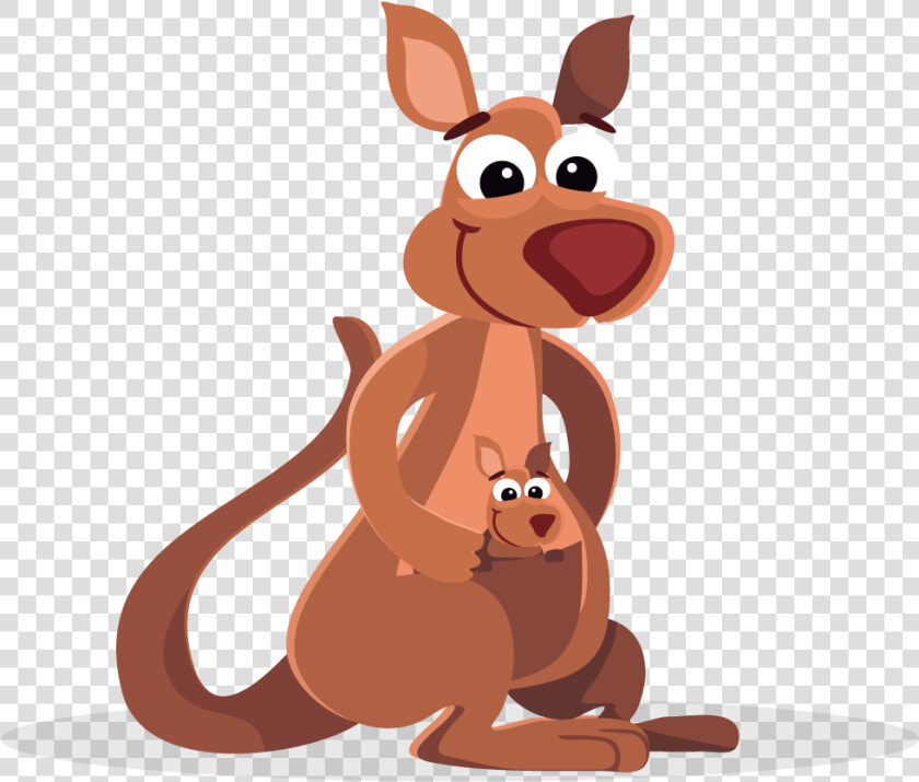 Kangaroo Free To Use Clipart   Kangaroo Baby In Bag  HD Png DownloadTransparent PNG