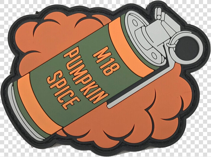 Pumpkin Spice M18 Smoke Grenade   Pumpkin Spice Smoke Grenade  HD Png DownloadTransparent PNG