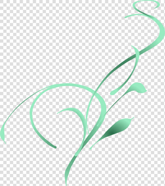 Swirl Green Svg Clip Arts   Vine Clip Art  HD Png DownloadTransparent PNG