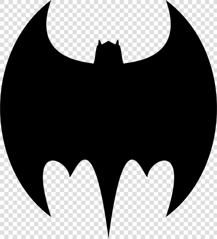The Updated Logo From The 60s Comic Run Resembles A   Original Batman Logo  HD Png DownloadTransparent PNG