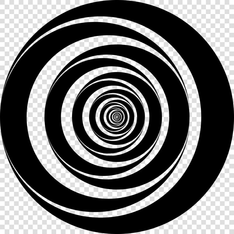 Monochrome   Cyclone Spiral  HD Png DownloadTransparent PNG