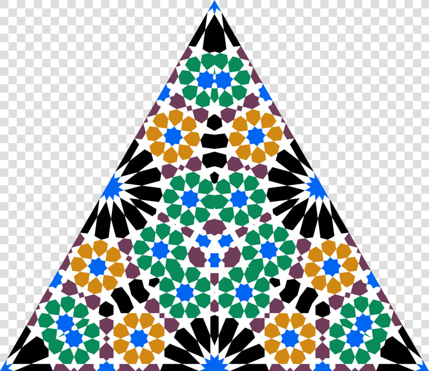 Seamless Alhambra Triangle Clip Arts   Clip Art  HD Png DownloadTransparent PNG