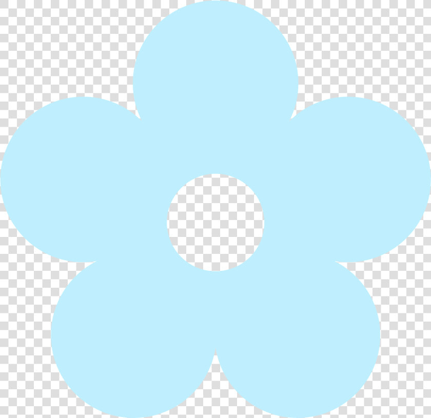 Light Blue Clipart Light Pink   Flower Drawing With Color  HD Png DownloadTransparent PNG
