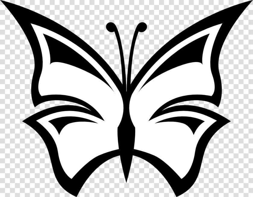 Butterfly Black White Line Hunky Dory Svg Colouringbook   Clip Art Butterfly Drawing Black And White  HD Png DownloadTransparent PNG