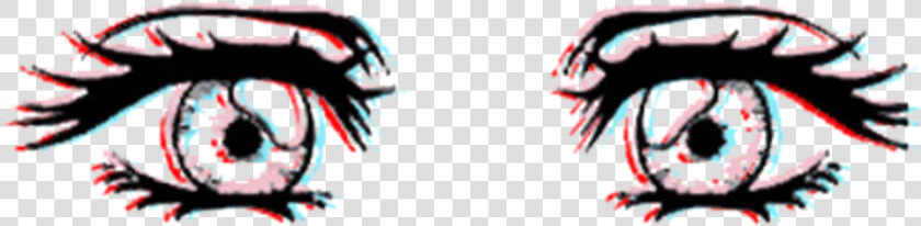 Anime Eyes Blurry Freetoedit   Crying Anime Eyes Transparent  HD Png DownloadTransparent PNG
