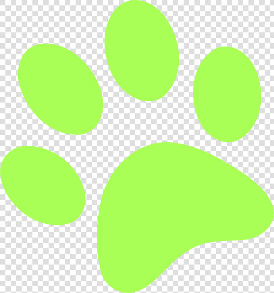 Neon Clipart Dog Paw   Neon Green Paw Print  HD Png DownloadTransparent PNG
