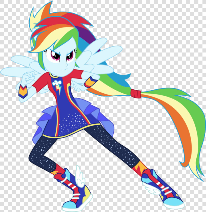 Vector 7 Rainbow Dash By Whalepornoz Dc3vu69   My Little Pony Equestria Girls Rainbow Dash  HD Png DownloadTransparent PNG