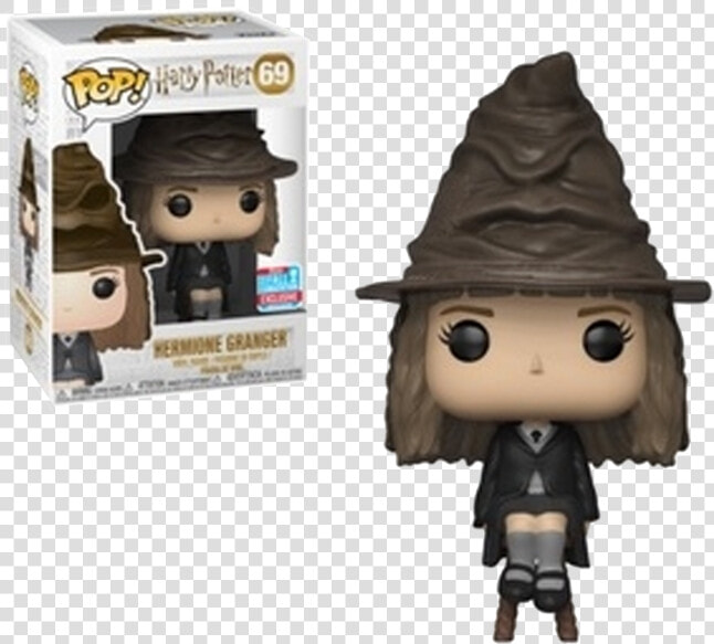 Harry Potter’s Hermione With The Sorting Hat Vinyl   Funko Pop Hermione Granger  HD Png DownloadTransparent PNG