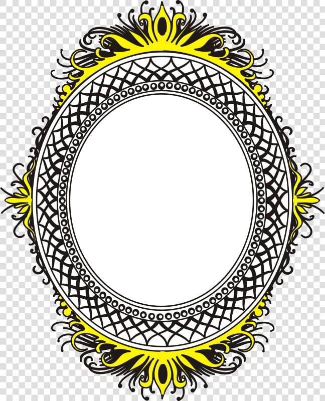 Oval Frame   Round Shape Photo Frame  HD Png DownloadTransparent PNG