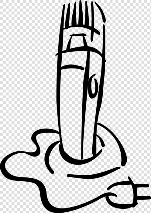 Vector Illustration Of Hairdresser And Barber Clipper   Clip Art Barber Clippers Clipart  HD Png DownloadTransparent PNG