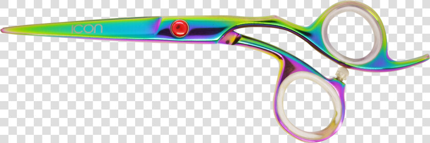 Icon Crane Multi Color Titanium Rainbow Shears Scossors   Colorfulness  HD Png DownloadTransparent PNG